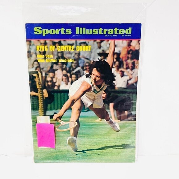 Sports Illustrated King of Centre Court - July 16, 1973 - Picture 1 of 4